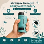Przenośny mikroskop dla małych odkrywców